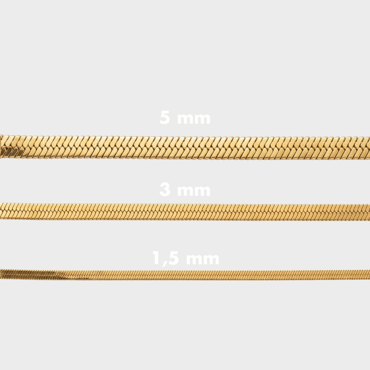 Flat Snake Armbånd wintherstudio-dk