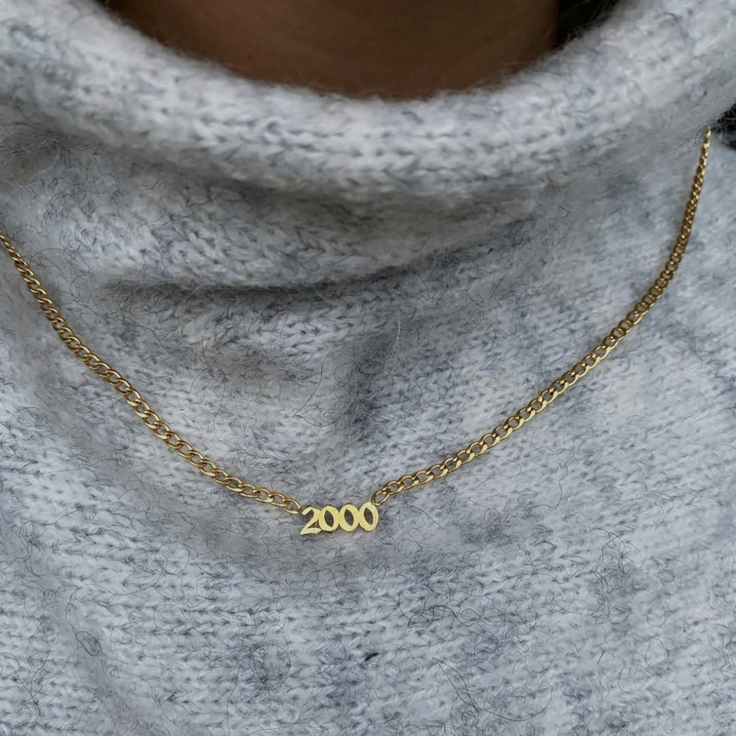Birth Year Halskæde wintherstudio-dk