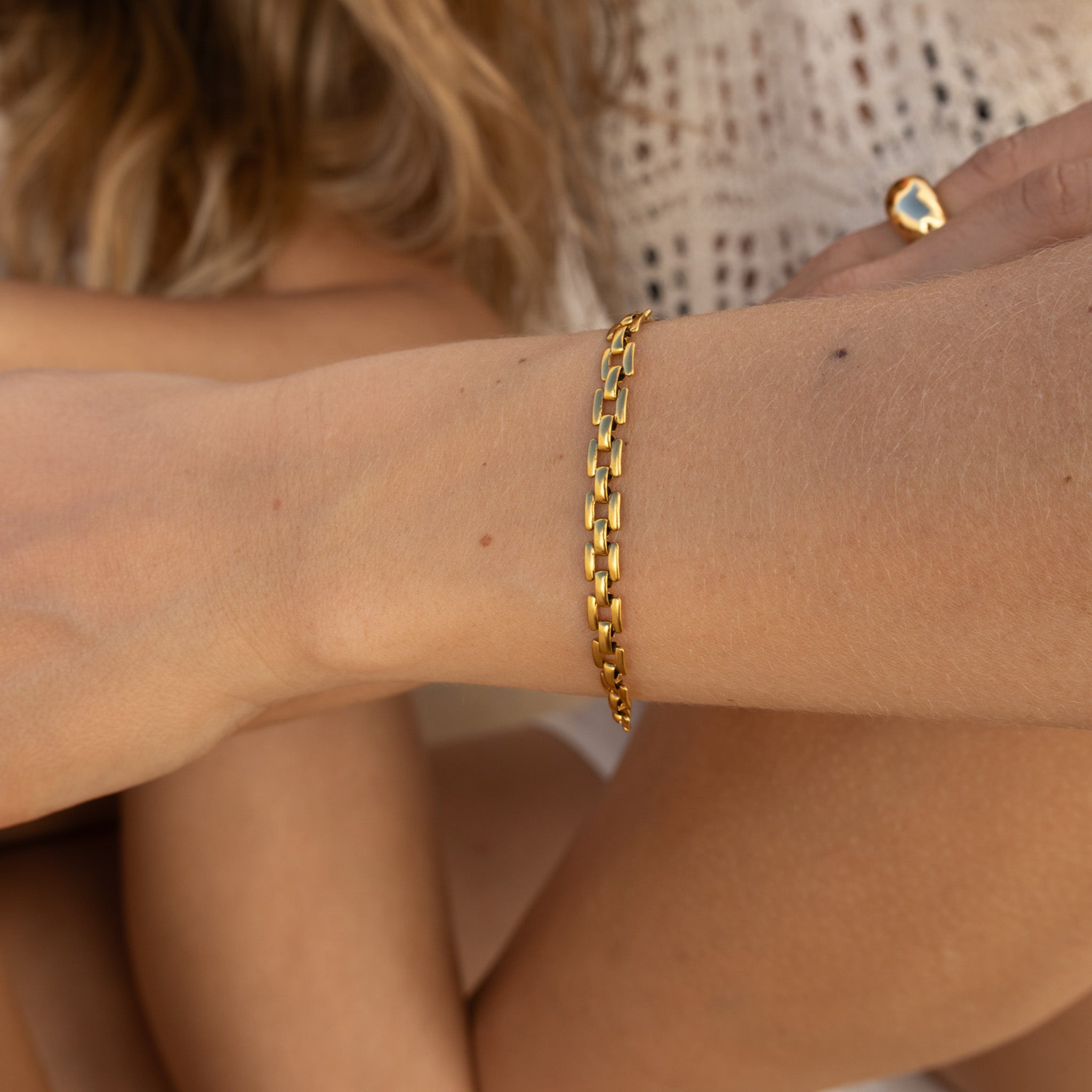 Brick Pattern Armbånd wintherstudio-dk