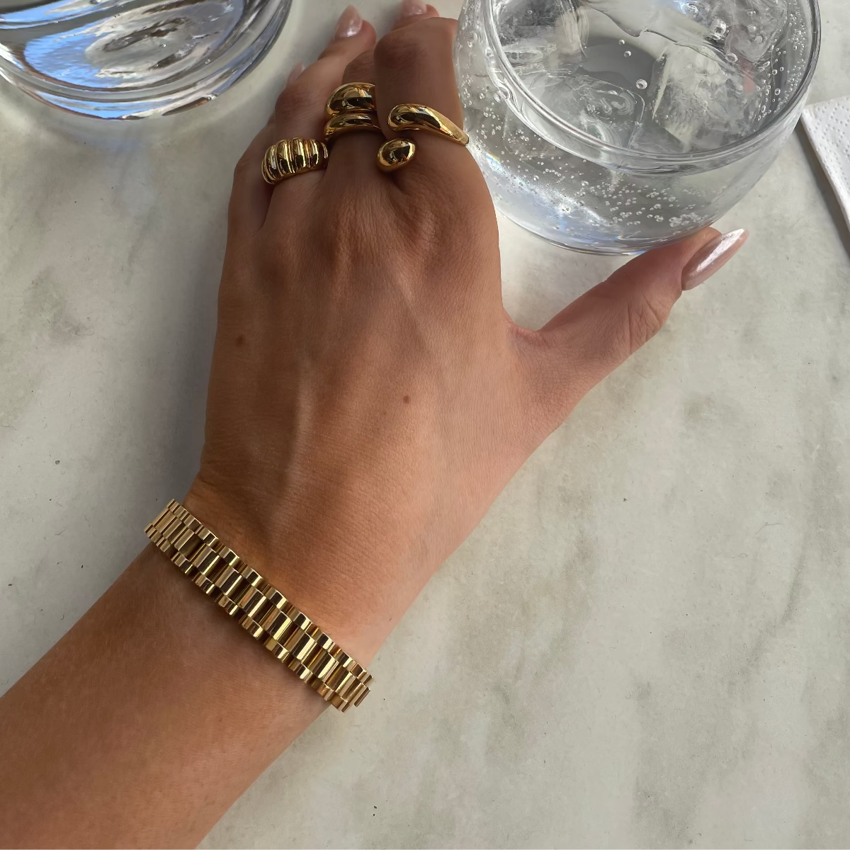 Chunky Link Armbånd wintherstudio-dk