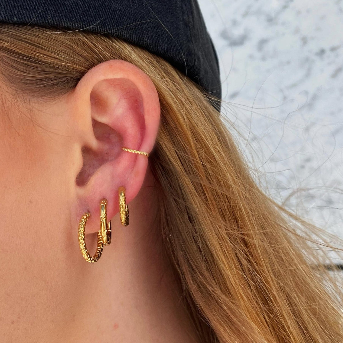 Snakeskin Hoops wintherstudio-dk