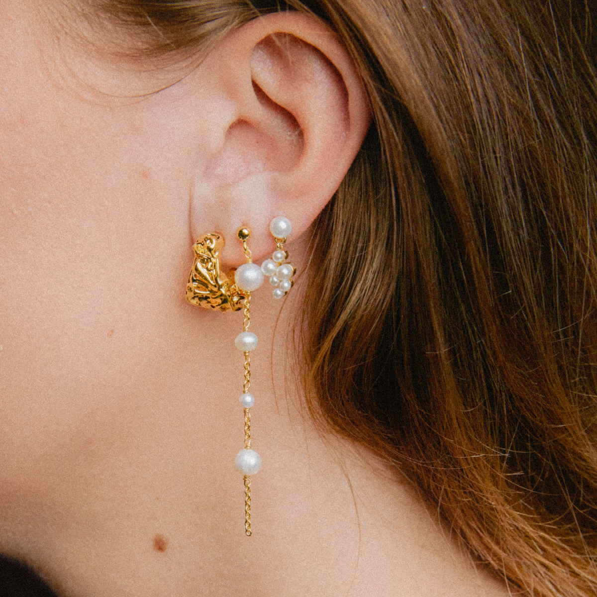 Esta Pearl Øreringe wintherstudio-dk