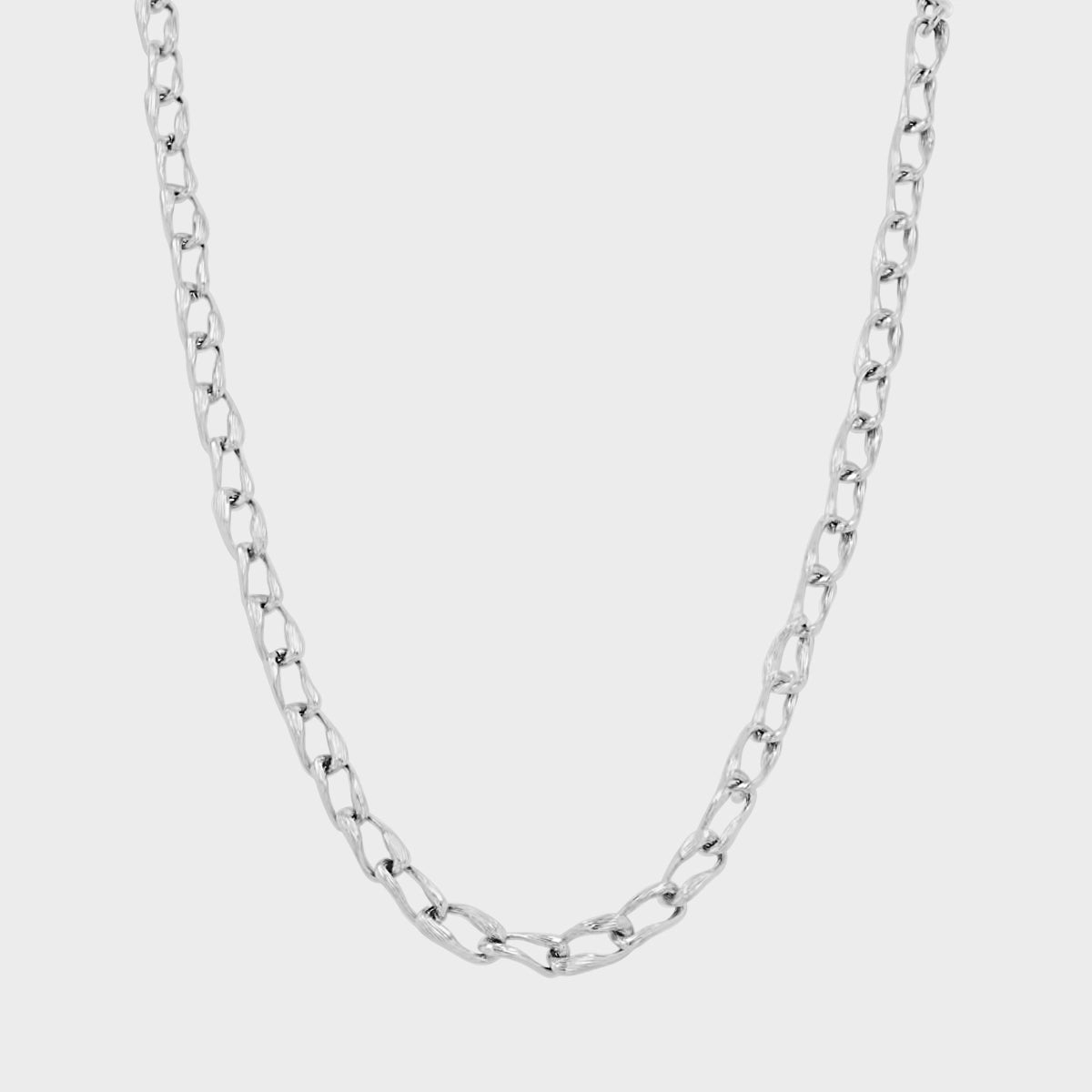 Fluctus Halskæde Sølv