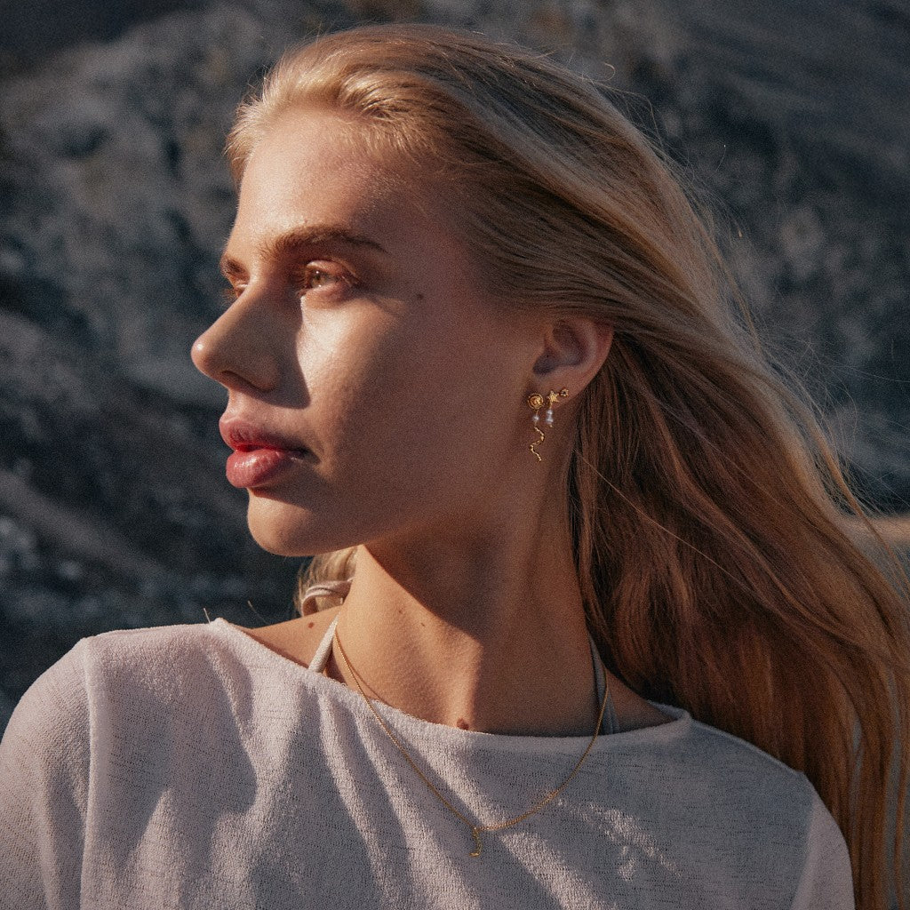 Galaxy Pearl Øreringe wintherstudio-dk