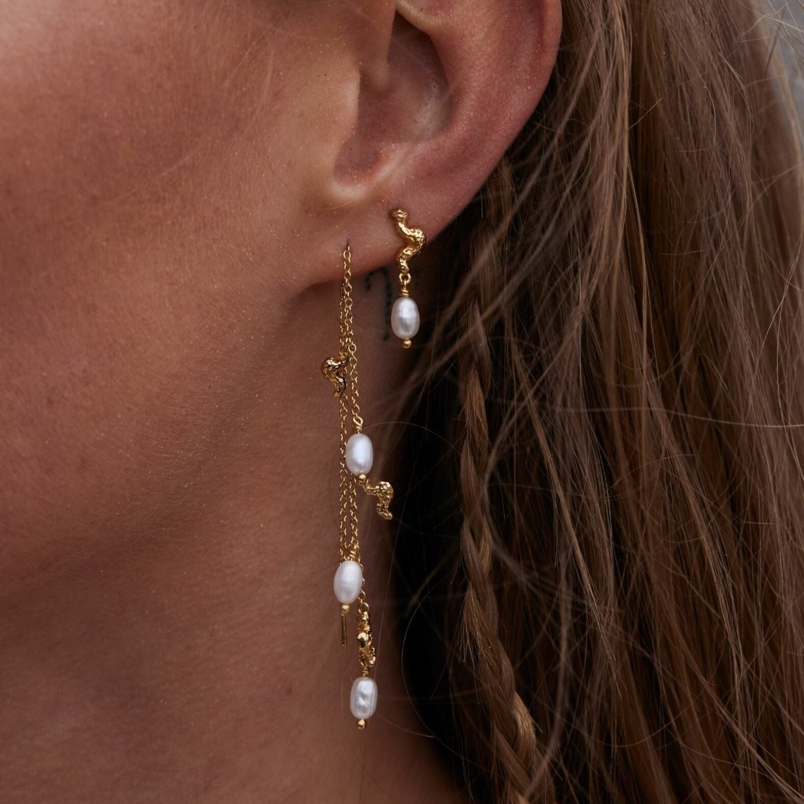 Mahi Pearl Øreringe wintherstudio-dk