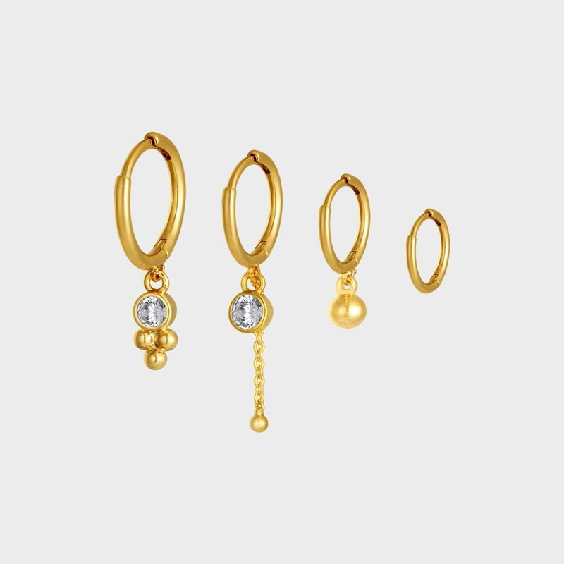 Mini Hoop Øreringe Sæt wintherstudio-dk