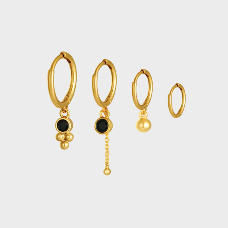 Mini Hoop Øreringe Sæt wintherstudio-dk