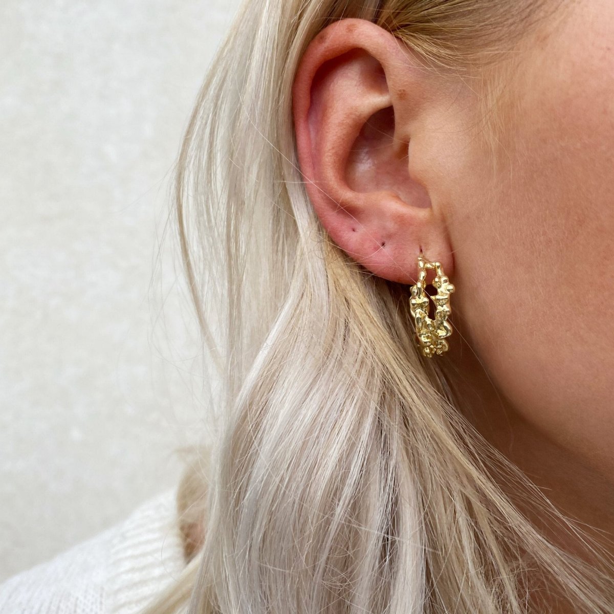 Mocca Øreringe wintherstudio-dk