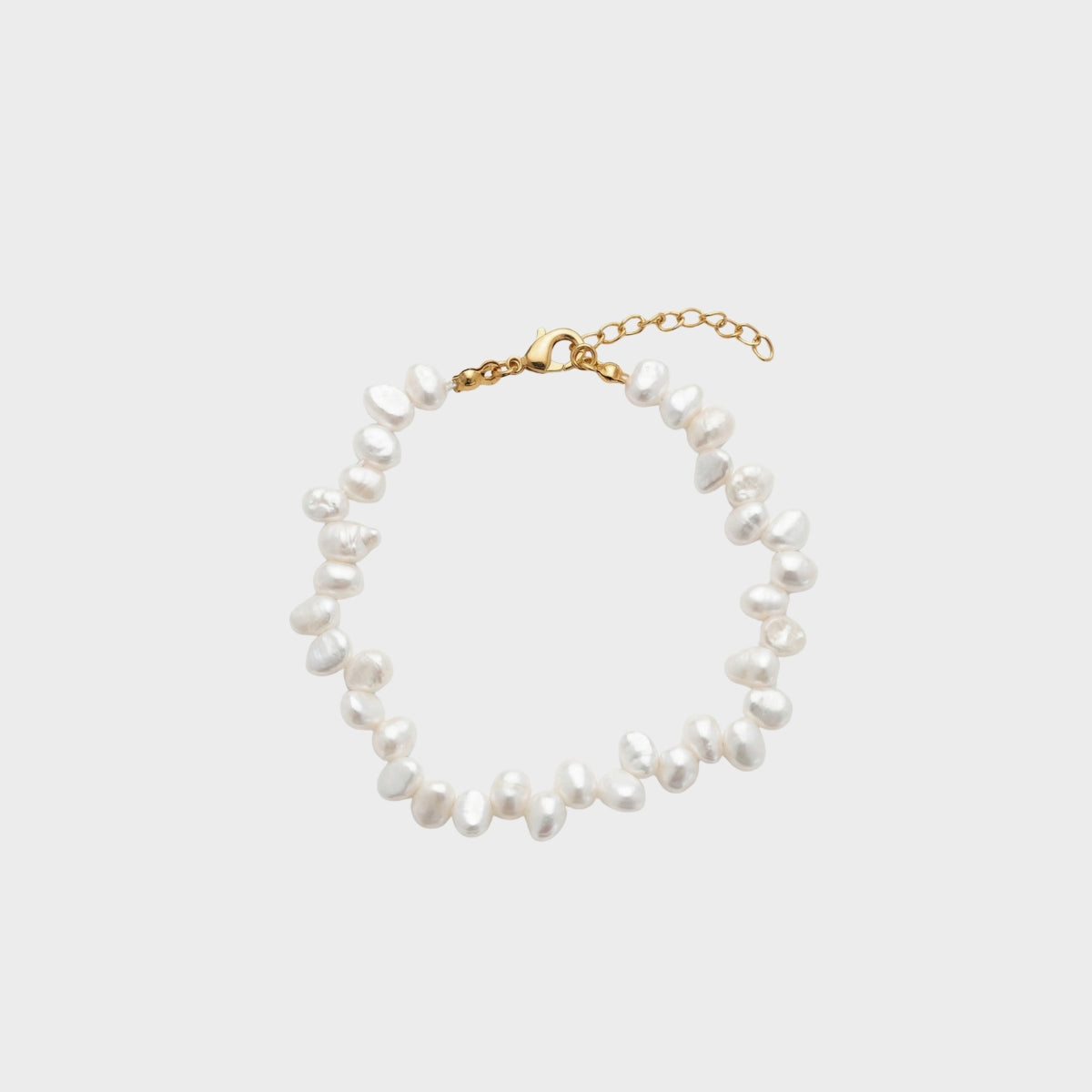Oval Pearl Armbånd wintherstudio-dk