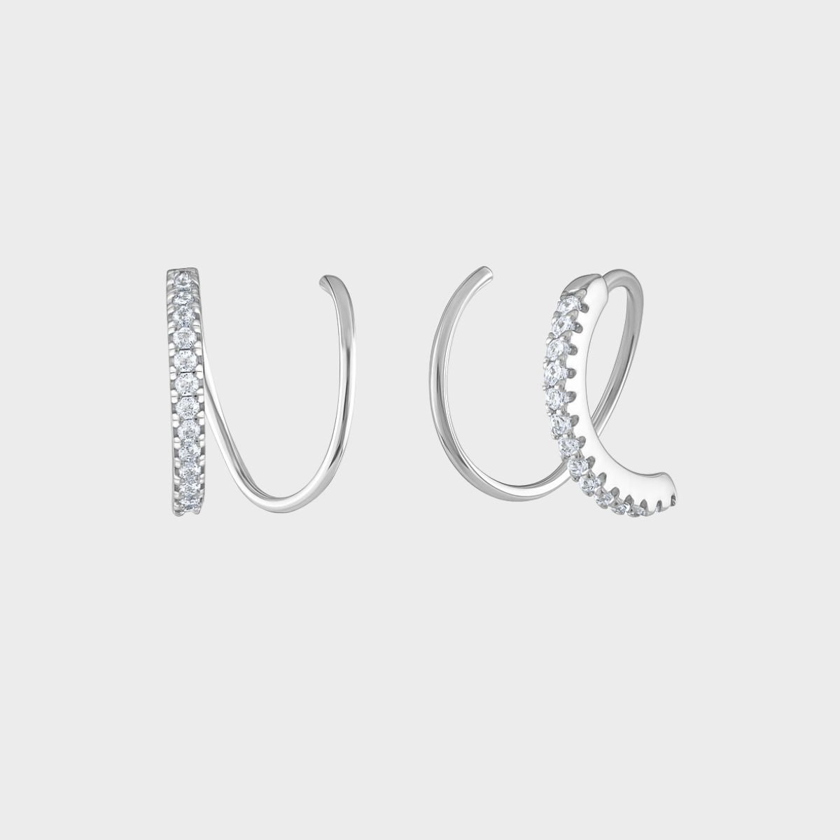 Crystal Twist Øreringe wintherstudio-dk