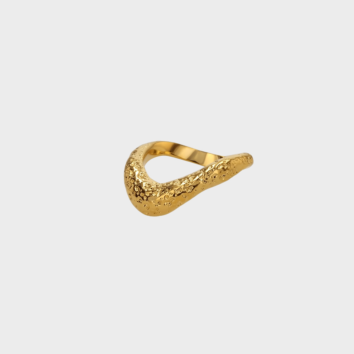 Curva Textured Ring wintherstudio-dk