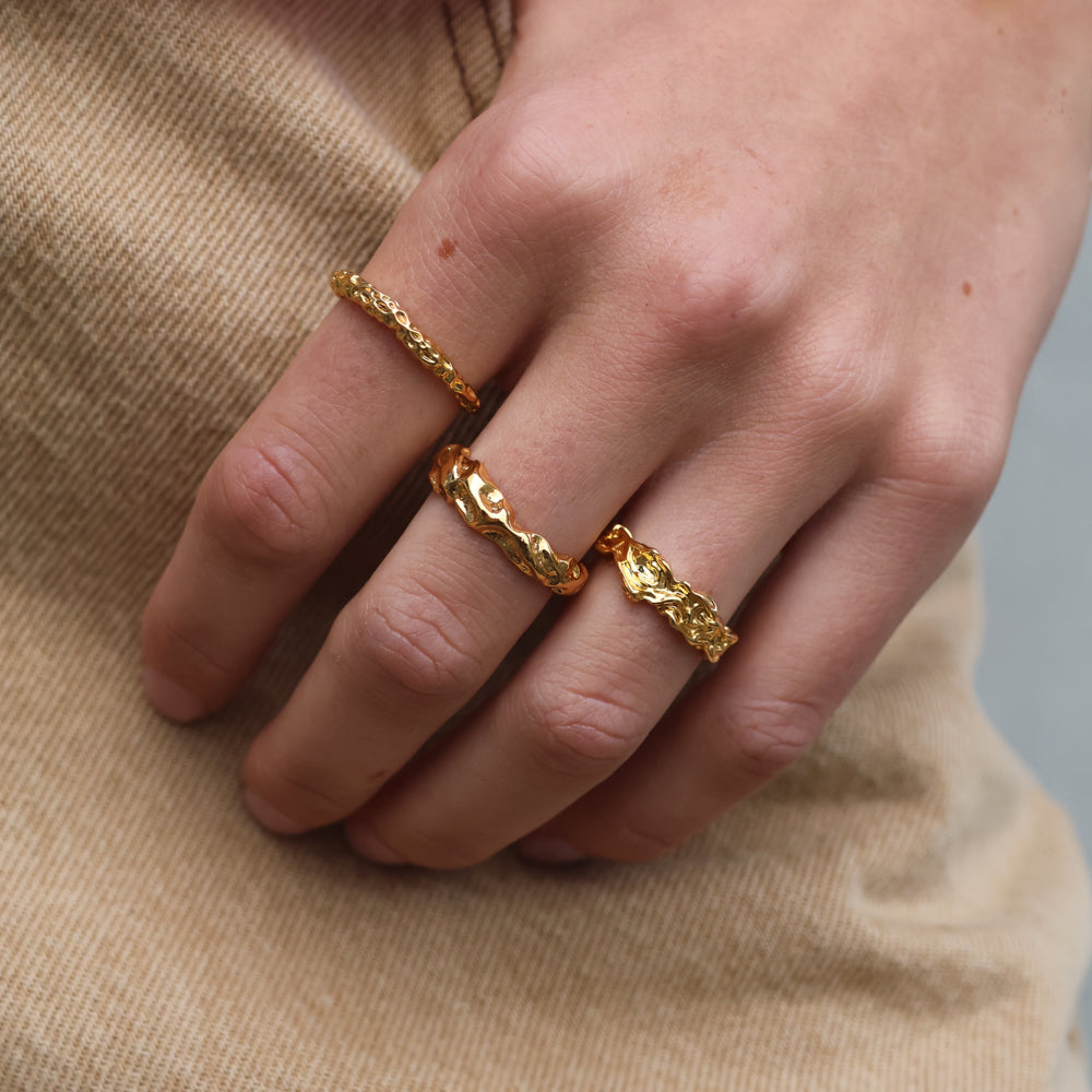 Simple Textured Ring wintherstudio-dk