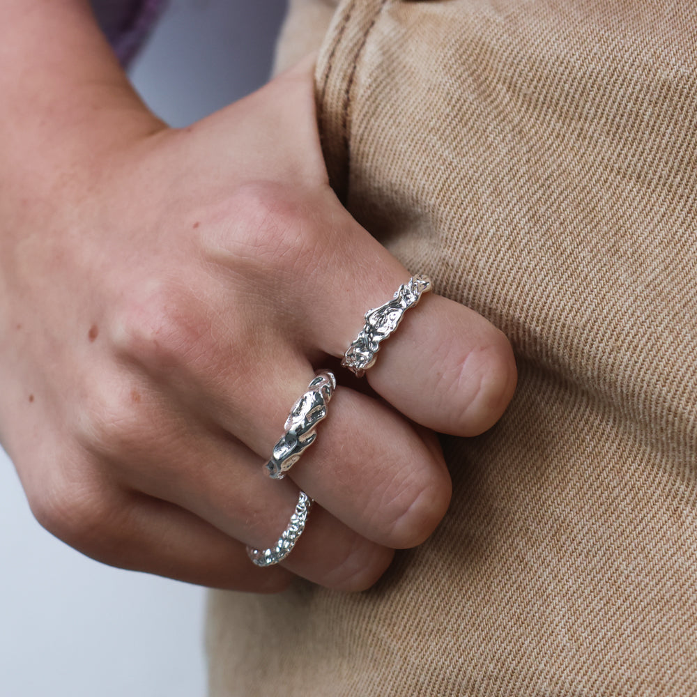 Simple Textured Ring wintherstudio-dk