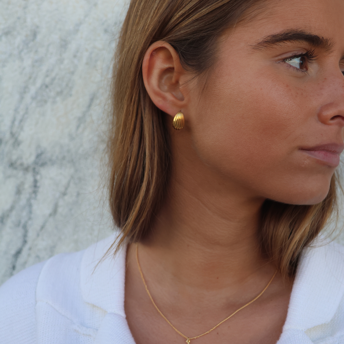 Drops Shell Øreringe wintherstudio-dk