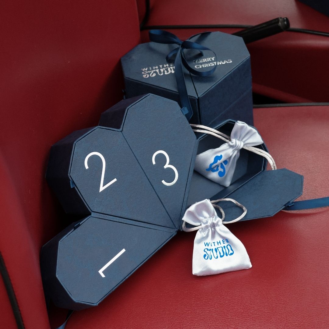 Adventskalender - Guld wintherstudio-dk