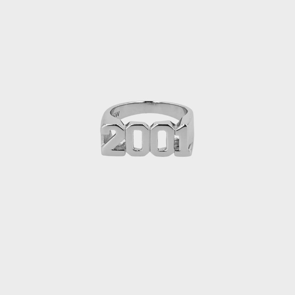 Birth Year Ring - Sølv