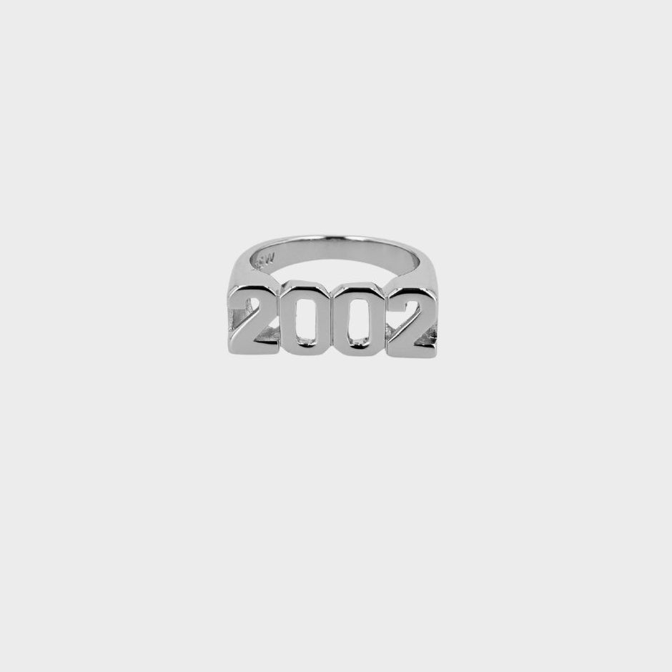 Birth Year Ring - Sølv