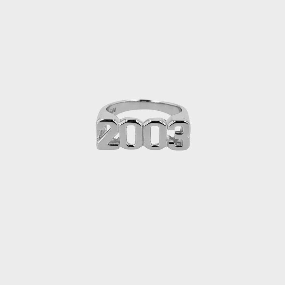 Birth Year Ring - Sølv