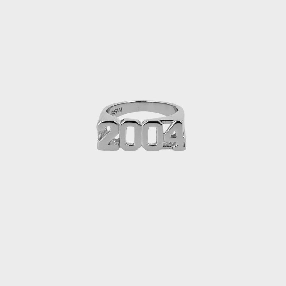 Birth Year Ring - Sølv