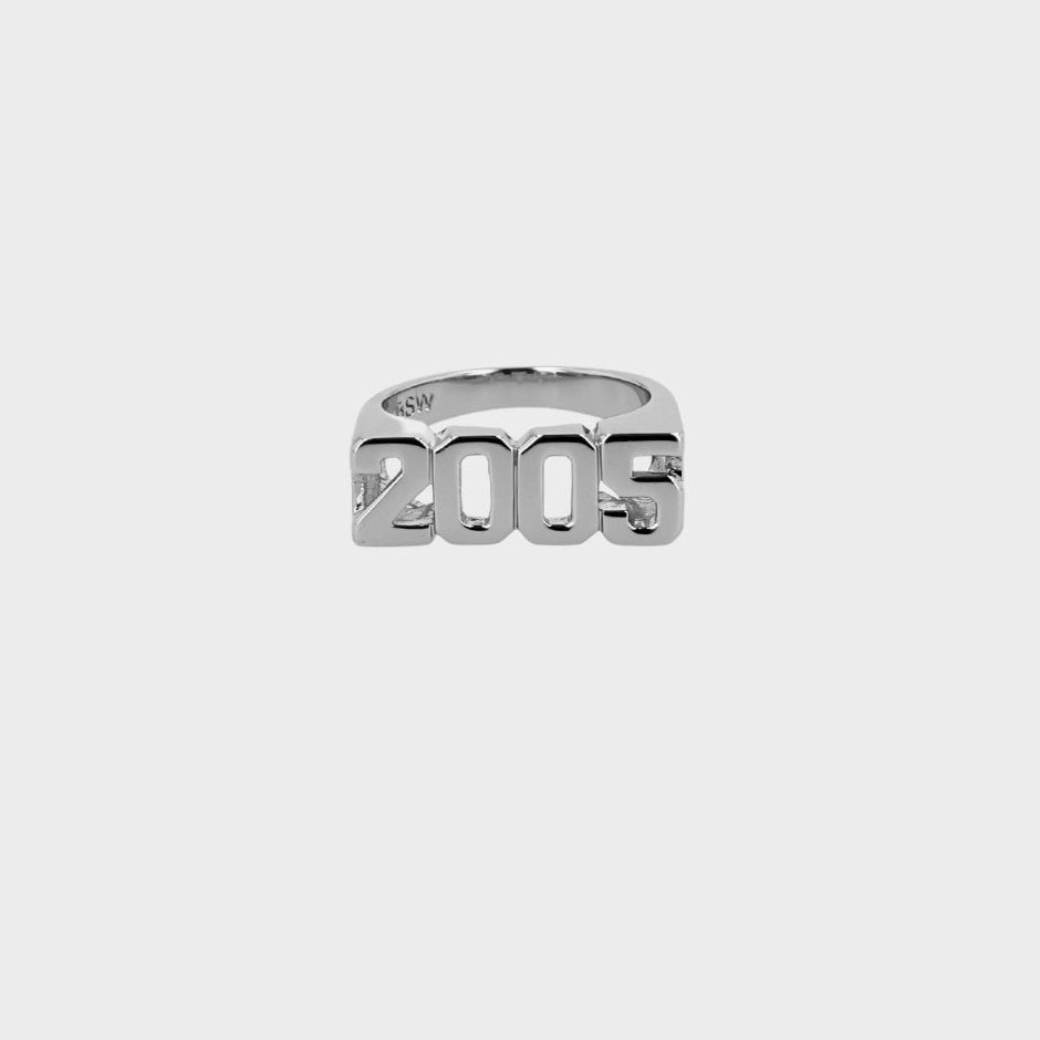 Birth Year Ring - Sølv