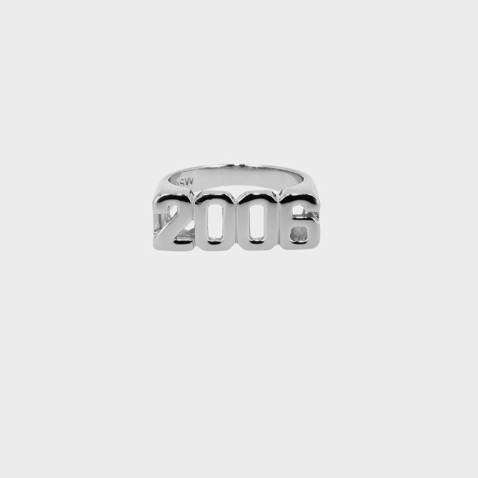 Birth Year Ring - Sølv