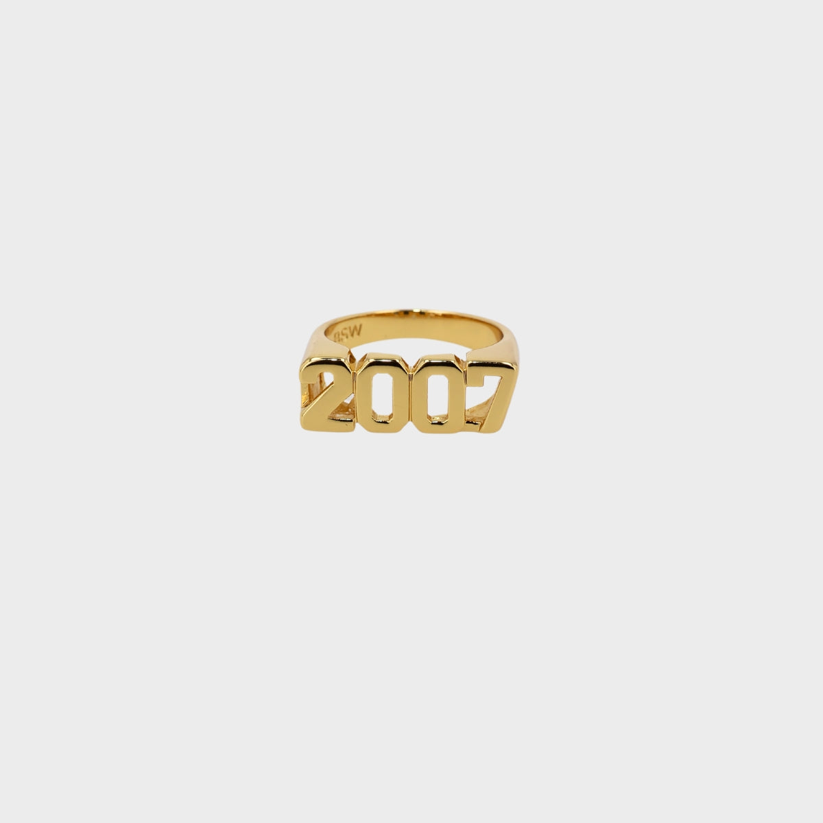 Birth Year Ring - Guld