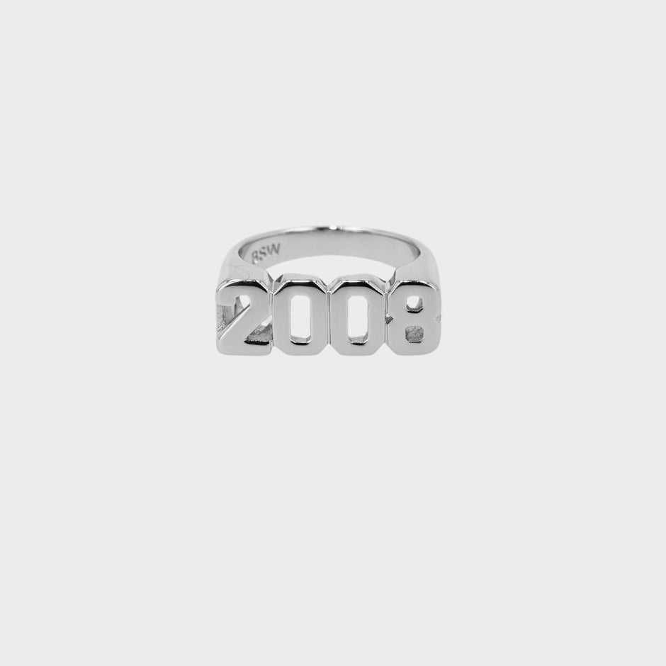 Birth Year Ring - Sølv