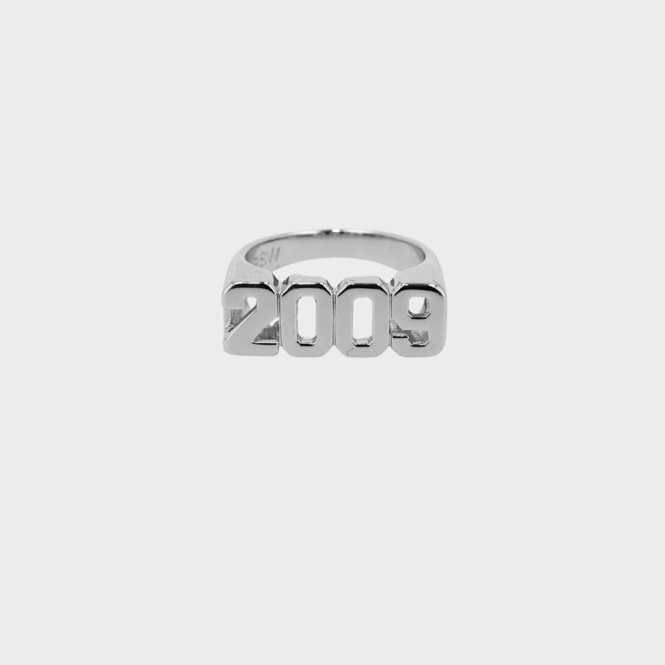 Birth Year Ring - Sølv