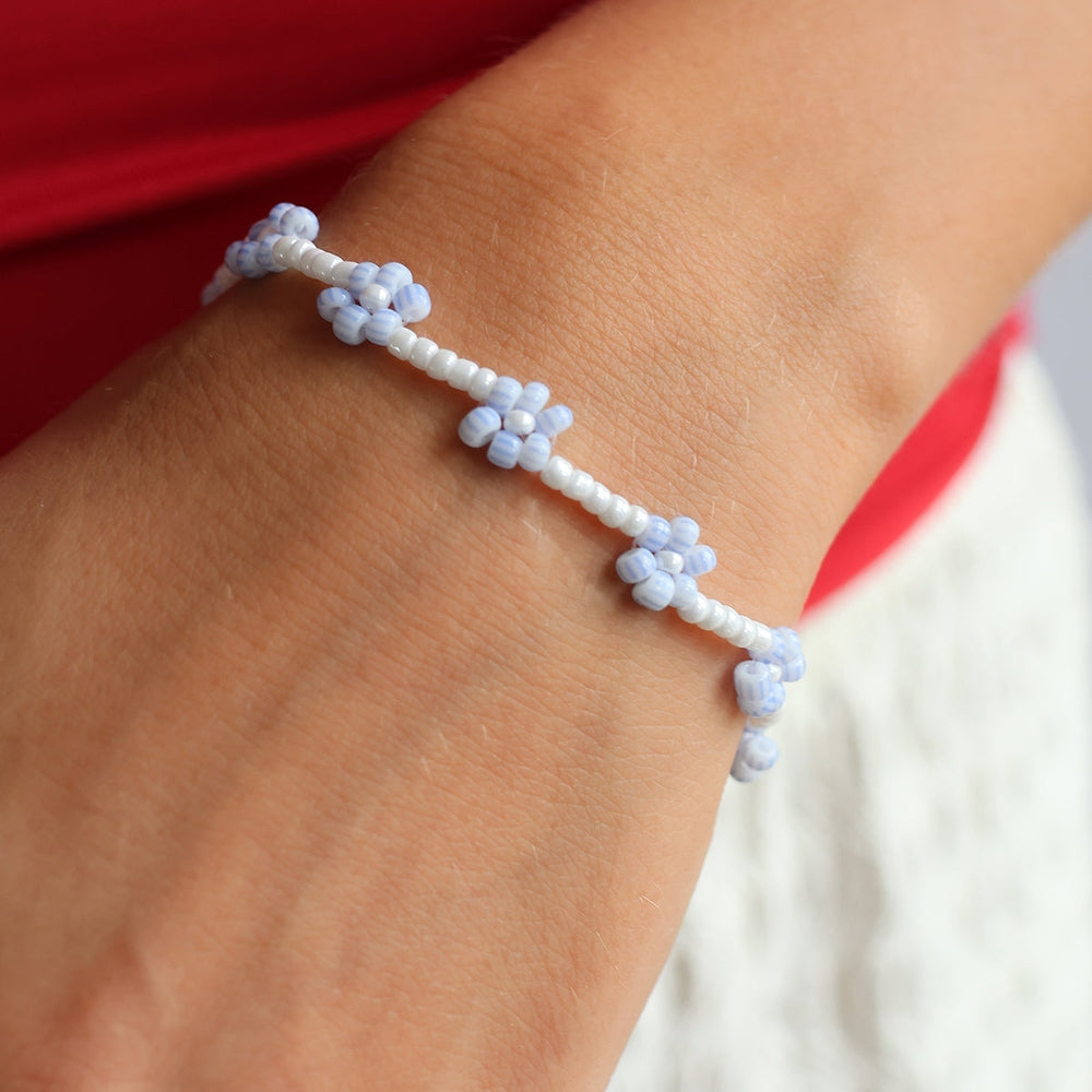 Flower Bead Armbånd