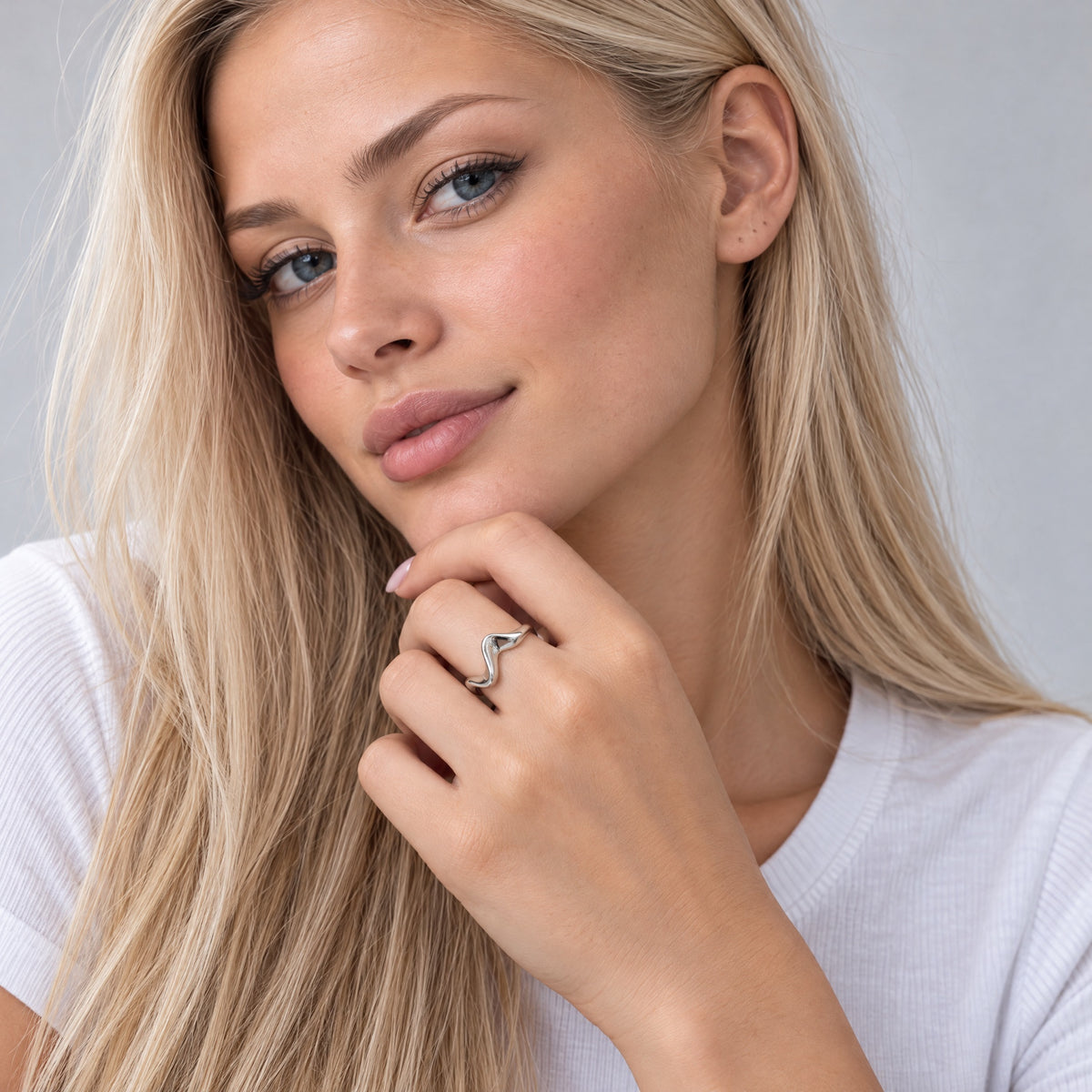 LE RING - SØLVBELAGT wintherstudio-dk