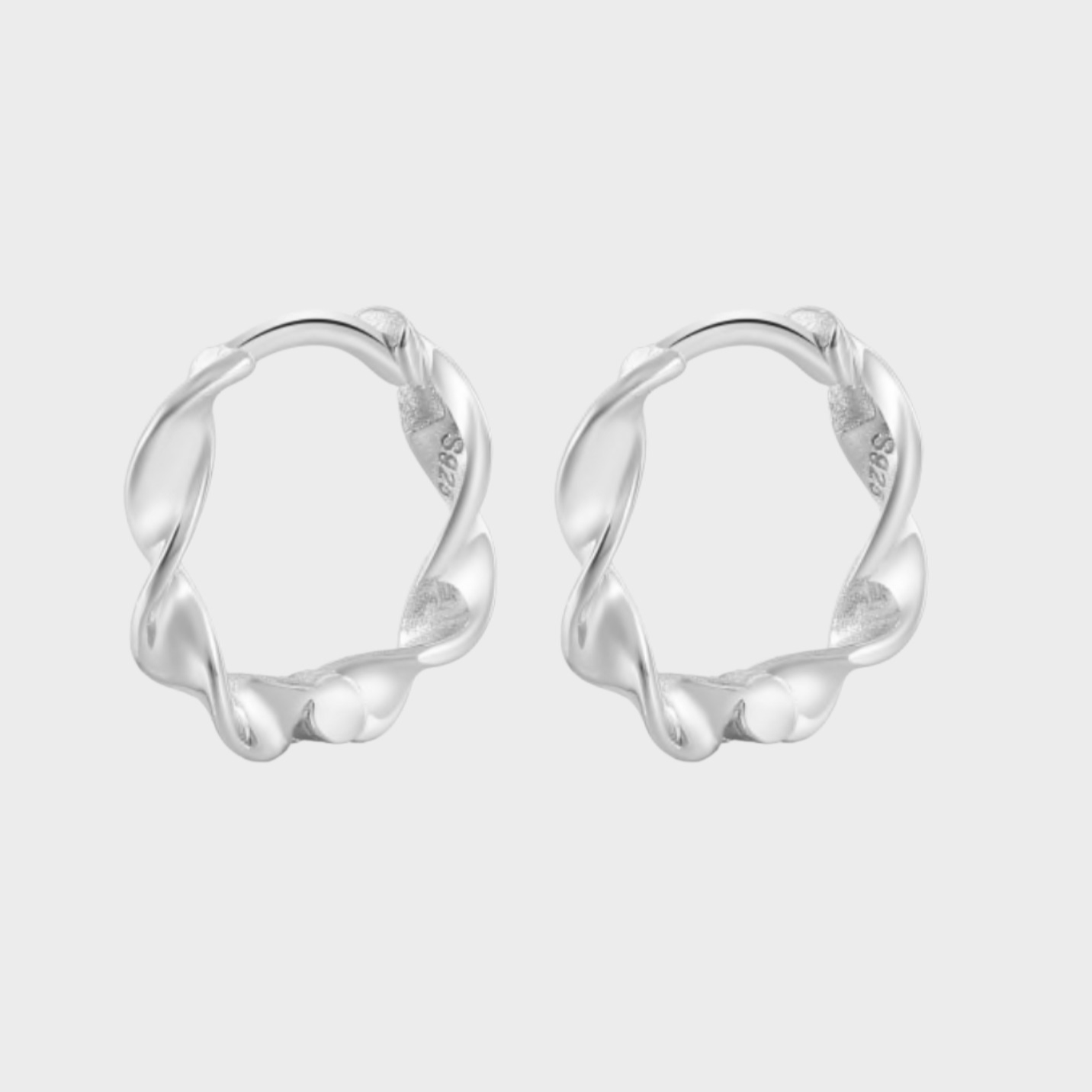 Mini Twisted Hoops