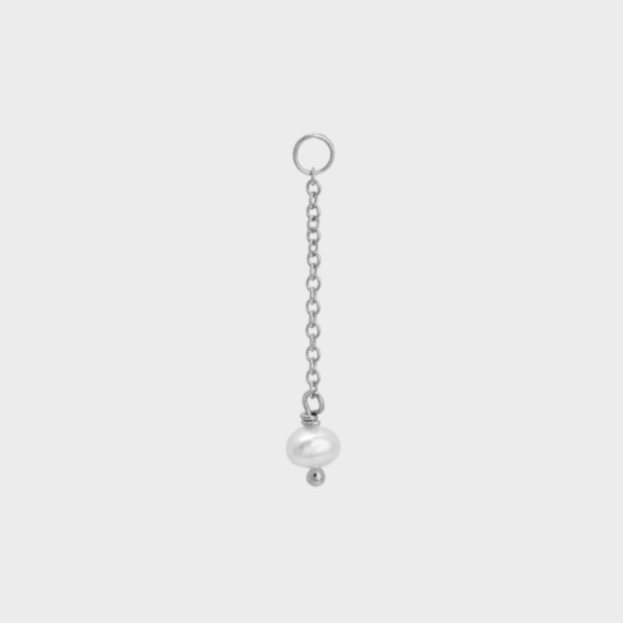 Pearl Chain Charm