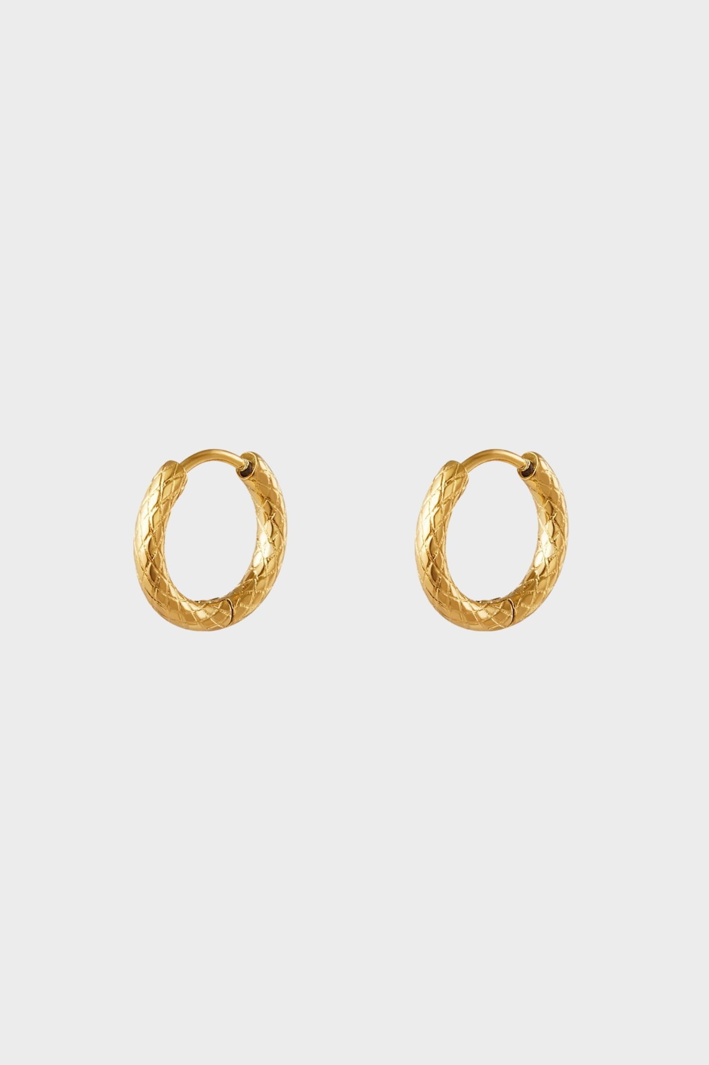 Snakeskin Hoops