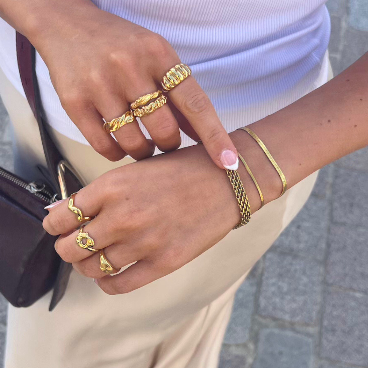 Flat Snake Armbånd wintherstudio-dk