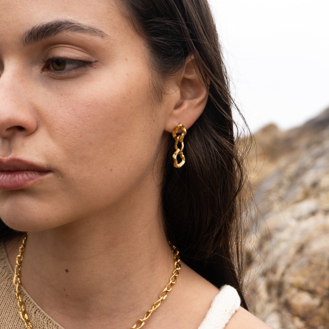 Fluctus Øreringe wintherstudio-dk