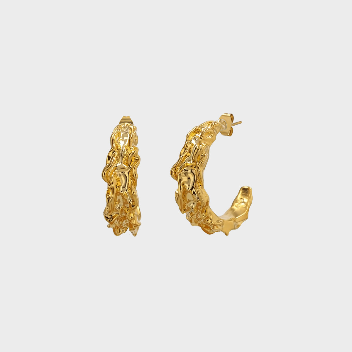 Nami Folded Hoops wintherstudio-dk