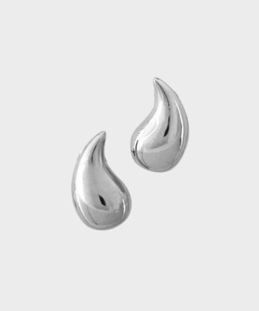 Sølv dråbeformet ørestikker, Mini Drops Ørestikker